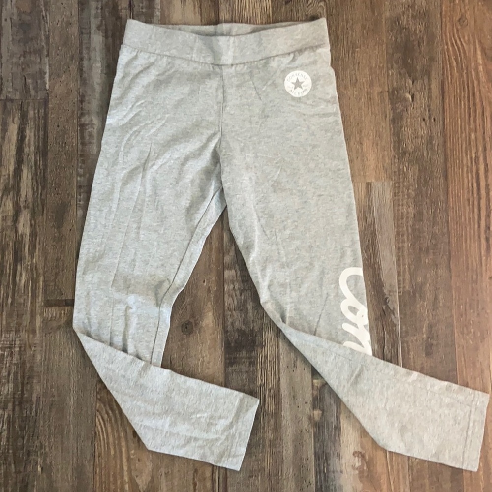 Converse Signature Chuck gray leggings, girls XL